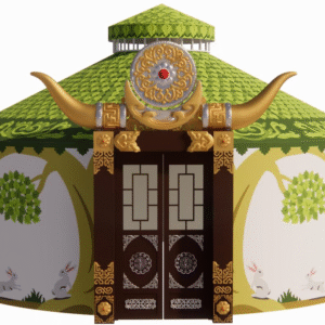 luxury steel mesh yurt model a