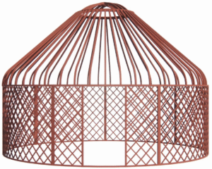 luxury kazakh yurt model a