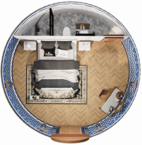 luxury double slope steel & bamboo (model a)