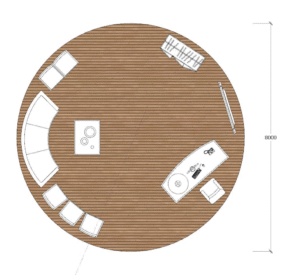 luxury double slope steel&bamboo(model c) style palace yurt