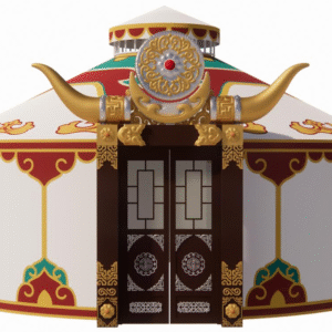 luxury single slope steel&bamboo (model a)