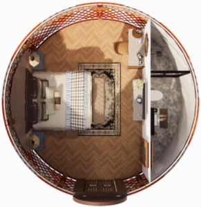 luxury double slope steel & bamboo (model b)