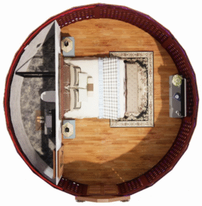 luxury kazakh yurt model a