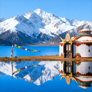 luxury single slope steel&bamboo (model a)