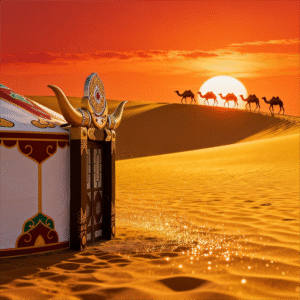 luxury single slope steel&bamboo (model a)