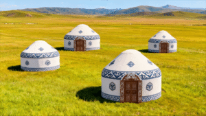 luxury kazakh yurt model b