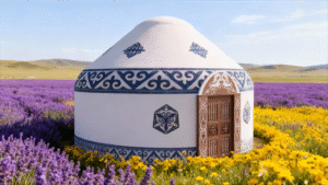luxury kazakh yurt model b