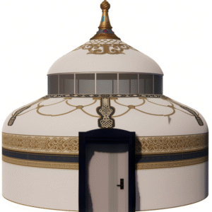 luxury two story loft yurt