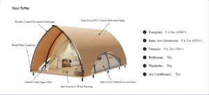 Safari Tent-Vast Sail safari tent vast sail