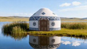luxury kazakh yurt model b