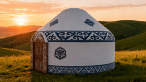 luxury kazakh yurt model b