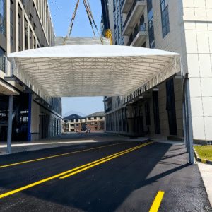 motorized retractable awning